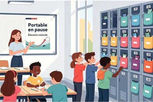 Le dispositif "portable en pause" de l'Education nationale