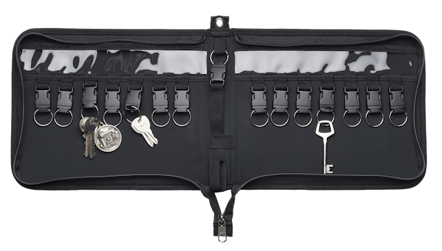 Organiseur 14 clés vue ouverte avec clé