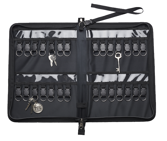 Organiseur 28 clés vue ouverte