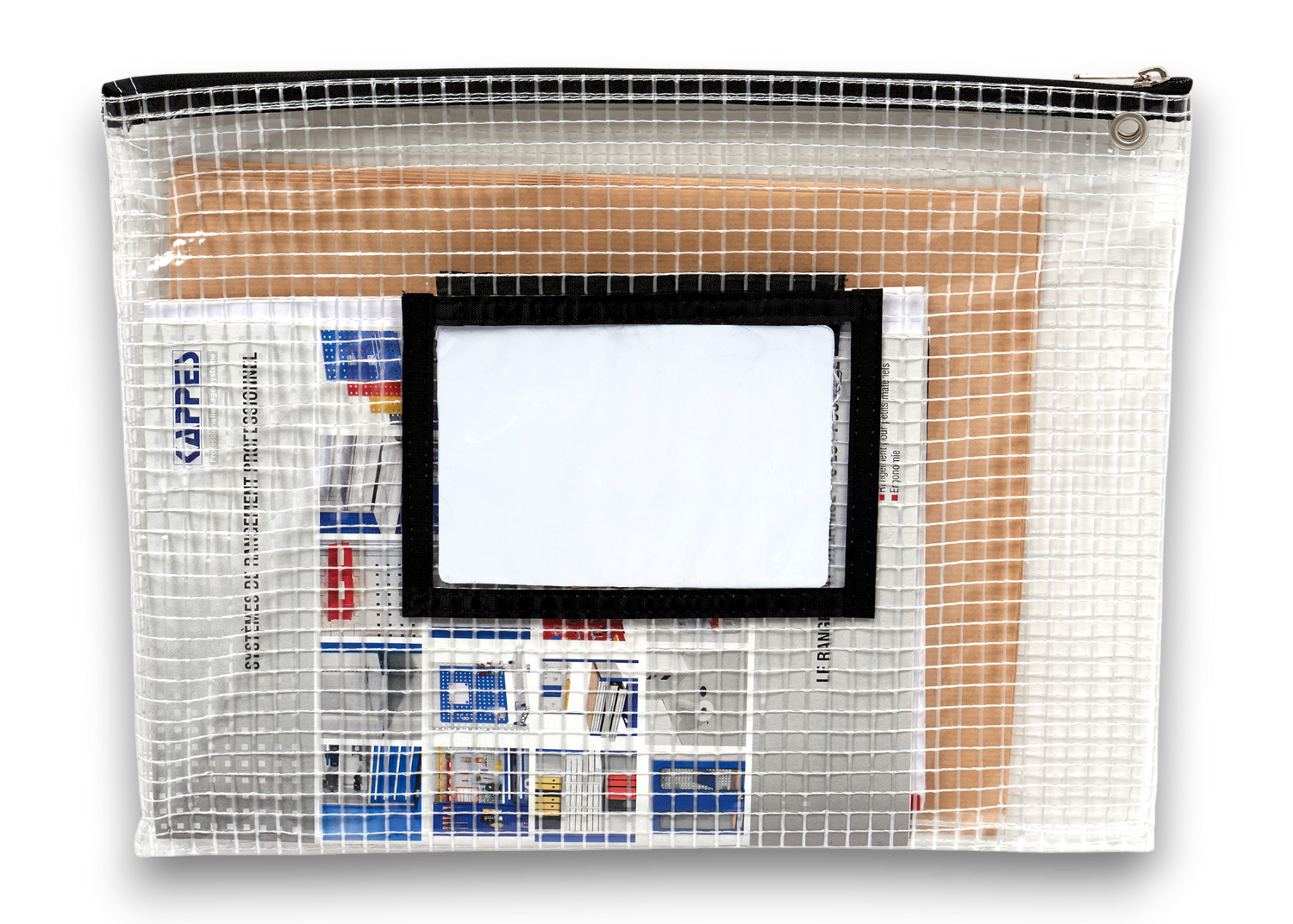 sacoche de liaison en cristal armé transparente SEPAL