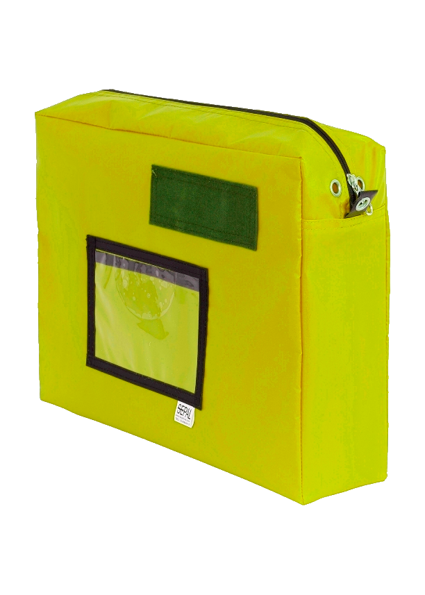 Sacoche courrier avec soufflet de 100 mm