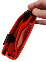 Pochette FOD zip fentes vue détail
