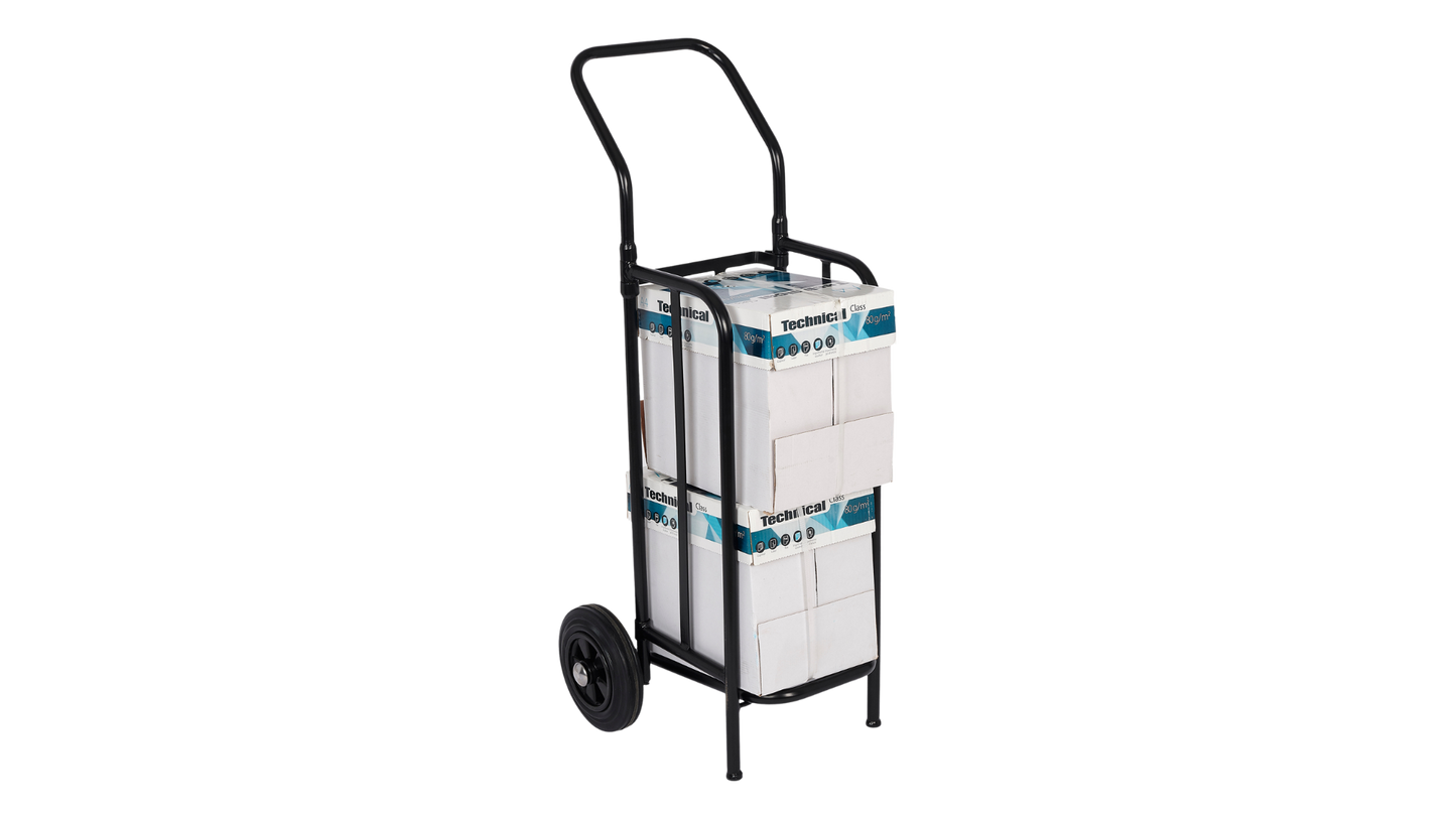 CHARIOT PLIABLE DISTRIBUTION - 1 PILE - 2 ROUES