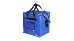 Sac messager bleu SEPAL vue fermée 