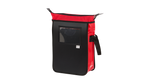 Sacoche clic-clac rouge sécurisable