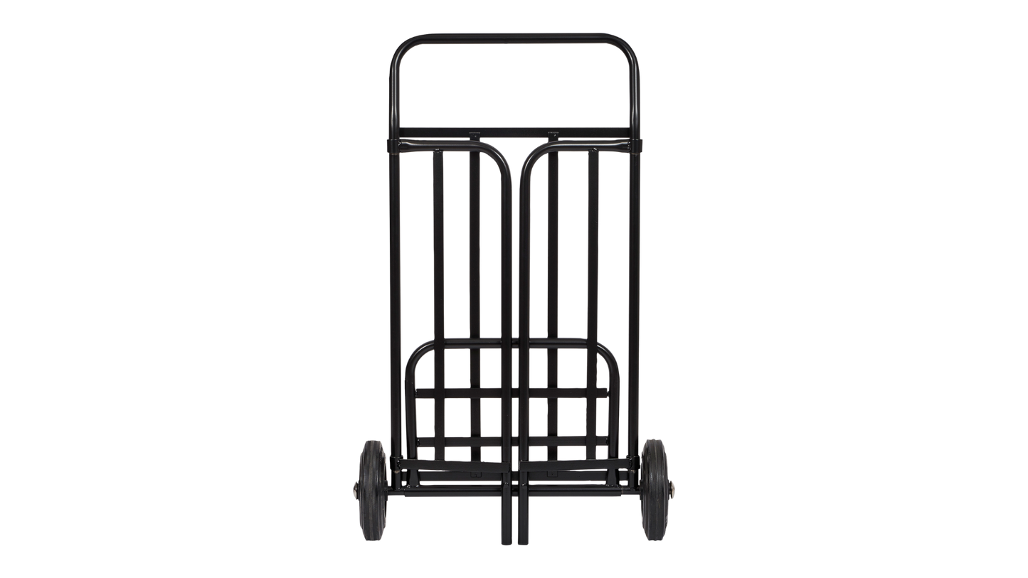 CHARIOT DISTRIBUTION PUBLICITE PLIABLE - 2 PILES 2 ROUES