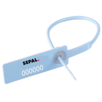 Scellé de sécurité AIRSEAL vue de face bleu