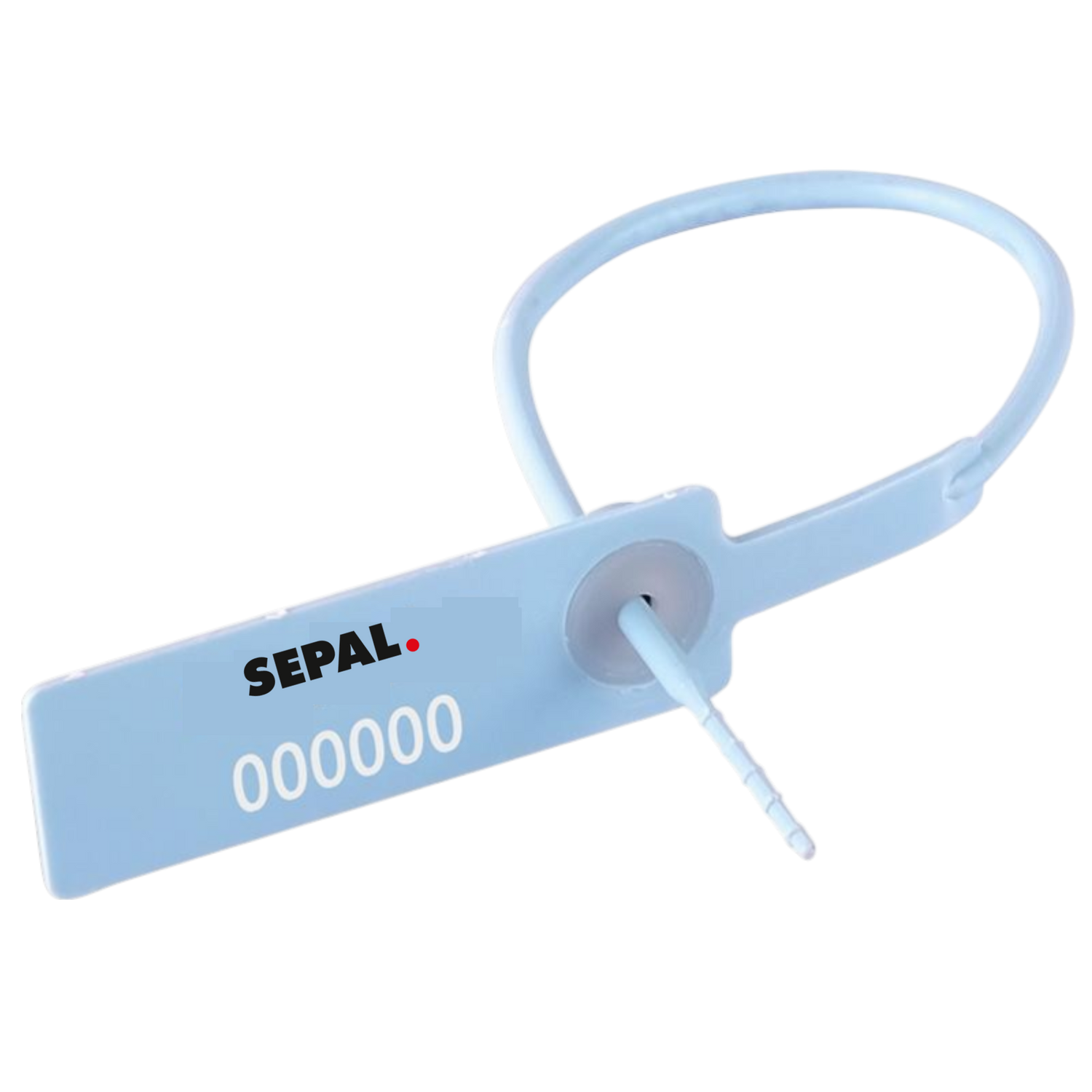 Scellé de sécurité AIRSEAL vue de face bleu
