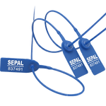 scellé de sécurité TRUCKSEAL haute sécurité numéroté bleu