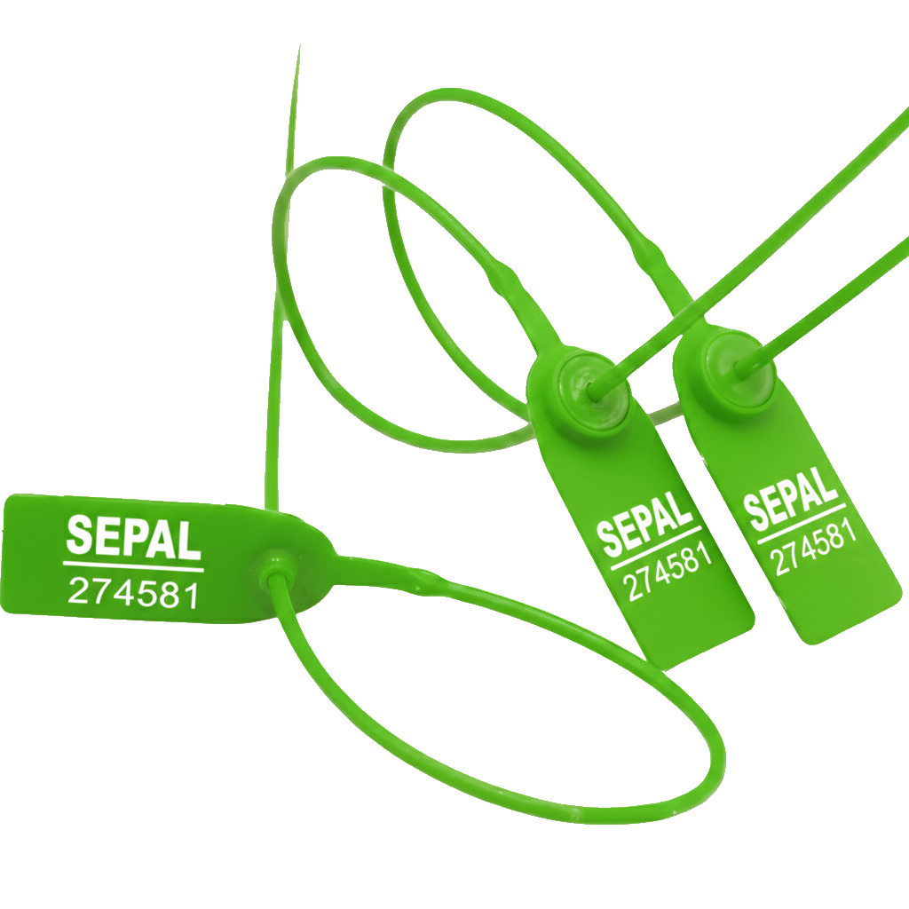 Scellé de sécurité TRUCKSEAL numéroté vert