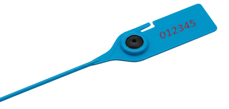 Scellé de sécurité MINISEAL bleu