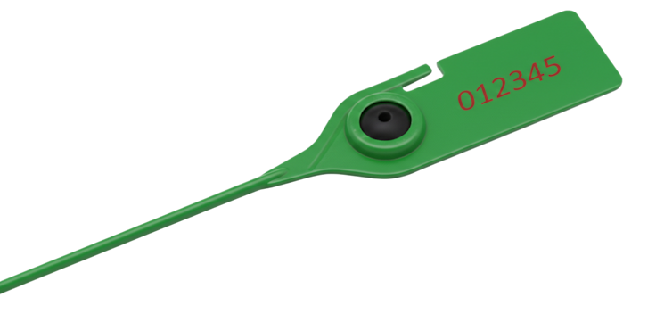 Scellé de sécurité MINISEAL vert