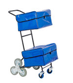 Chariot courrier roues étoiles avec housses