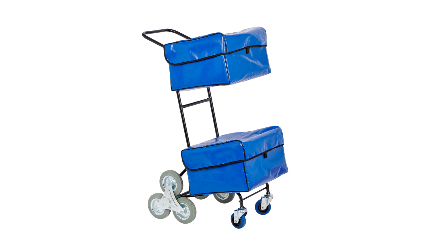 Chariot courrier roues étoiles avec housses