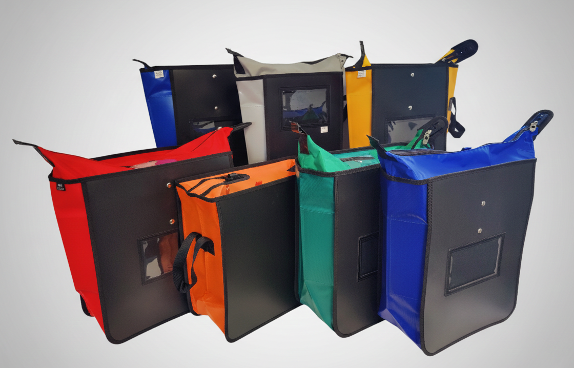 sacs clic clac 9540 de tailles et de couleurs différentes