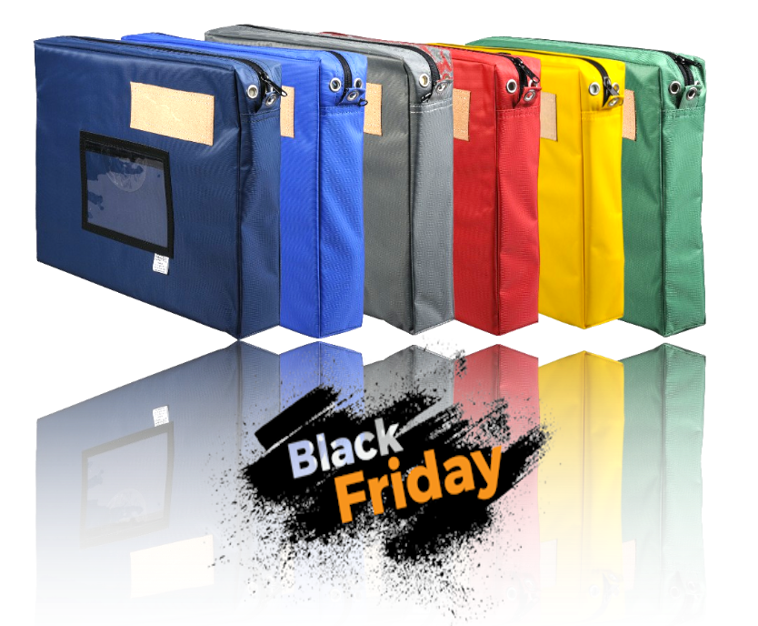 Sacoche courrier avec soufflet de 50 mm