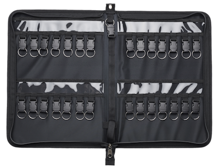 Classeur rangement 28 clés vue ouverte