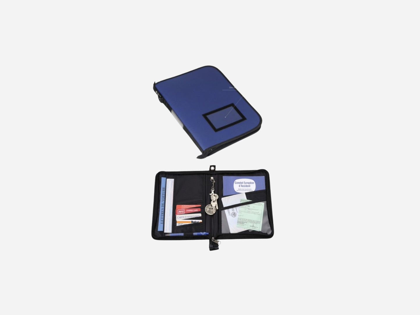 Porte-documents véhicule A5 situation utilisation professionnelle
