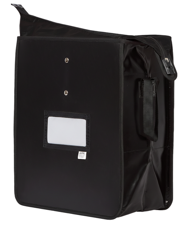 Sac navette courrier Clic Clac spécial  pour Tri en Case noir