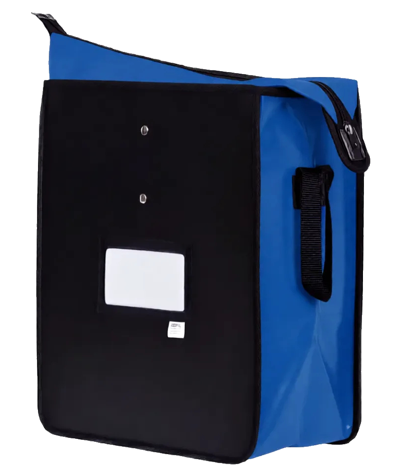 Sac navette courrier Clic Clac Sepal bleu