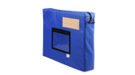 Sacoche navette liaison courrier 50mm vue de profil montrant l'épaisseur
