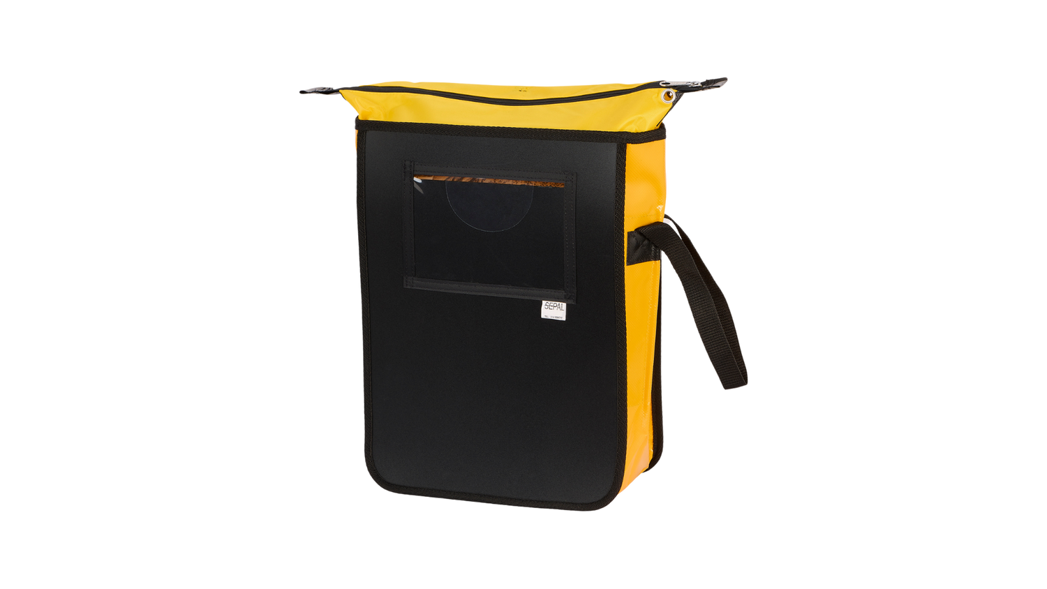 Sacoche navette clic-clac jaune