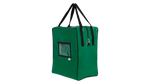 Sacoche transport courrier verte professionnelle