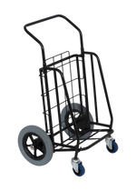 Chariot pliable distribution Publicité Roues 300 mm