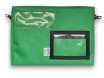pochette cashbag fond de caisse verte