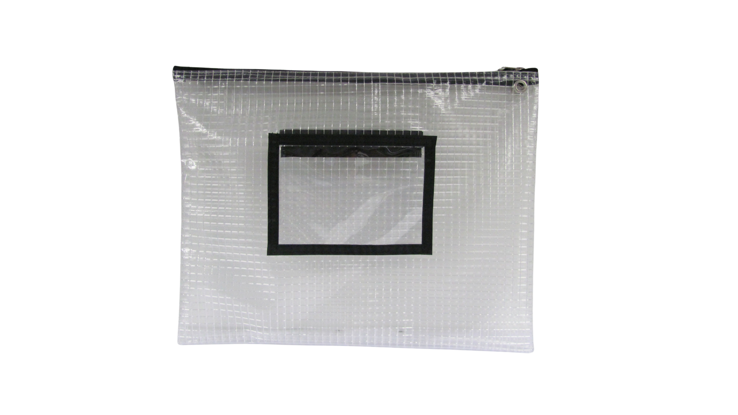 sacoche monnaie transparente cristal armé