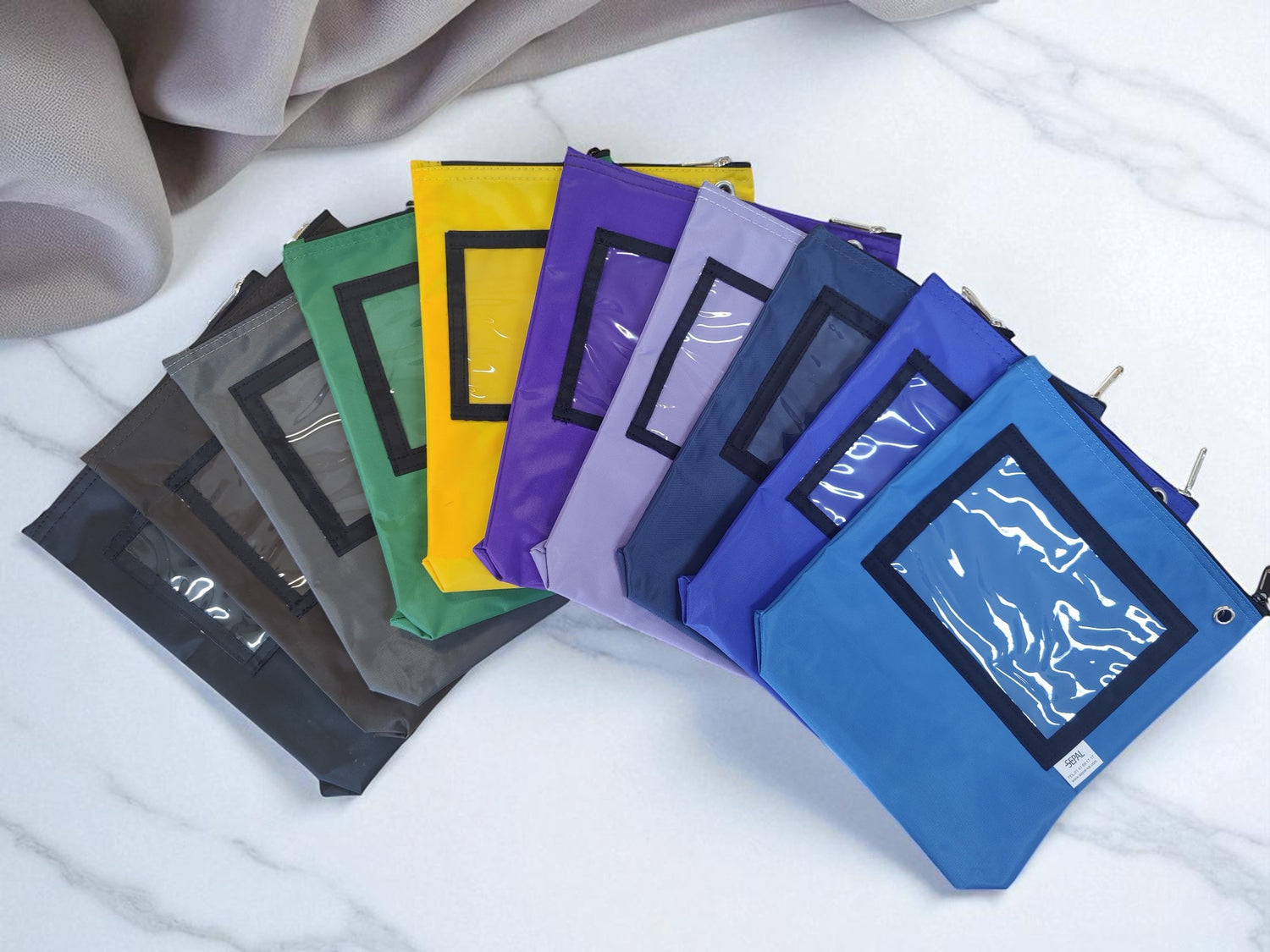 Sacoches fond caisse distribution automatique couleurs disponibles